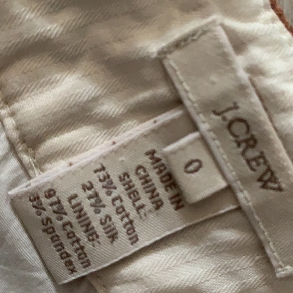 J‎ crew multicolor pencil skirt midi lavender brown - Picture 8 of 9